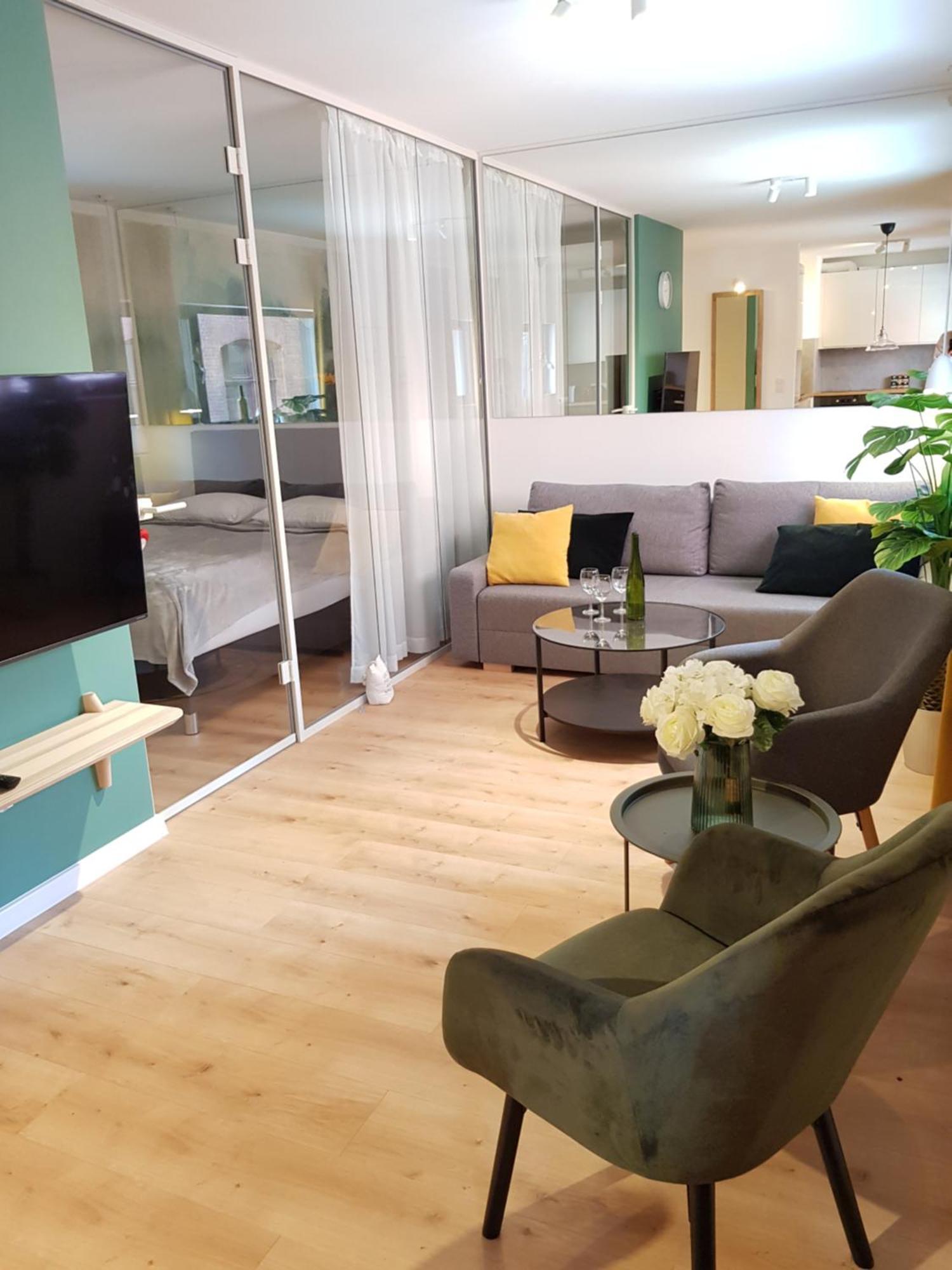 Old Motlawa Mirror Apartment Гданск Екстериор снимка